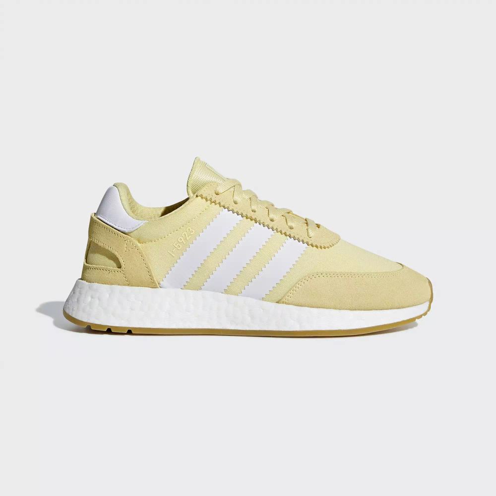 Adidas I-5923 Tenis Amarillos Para Mujer (MX-45402)